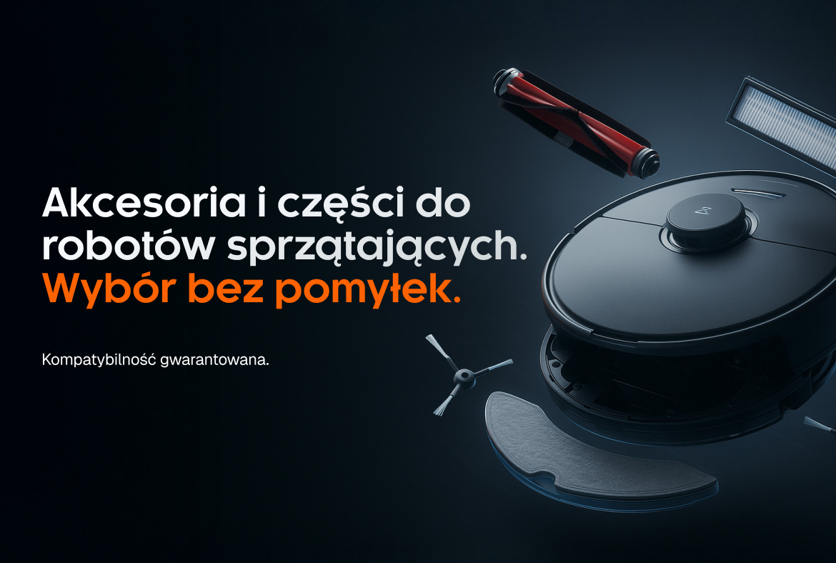 Akcesoria do robotów sprzątających