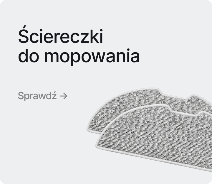Ściereczki do mopowania - do robotów sprzątających