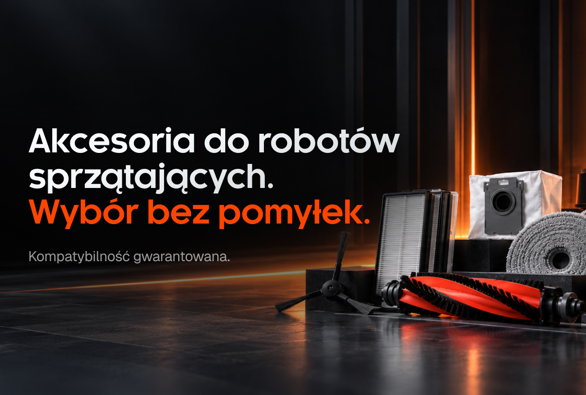 Akcesoria do robotów sprzątających