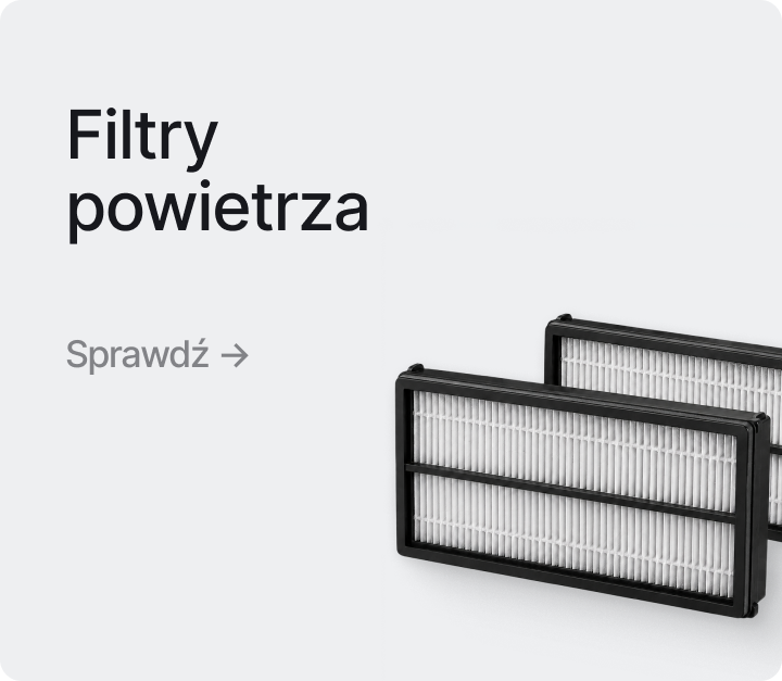 Filtry powietrza do robotów sprzątających